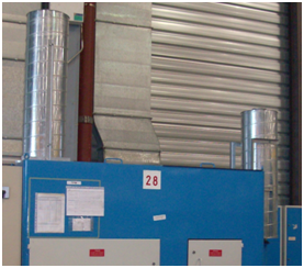 silenciador acustico circular